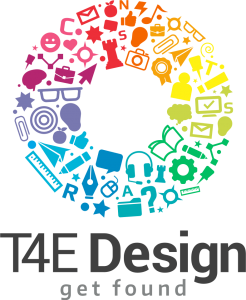 T4E Design Logo Horizontal
